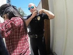 Cops Fuck Latina Gangster Outside Nuvid