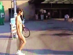 Nude In Public - Karlsruhe Germany